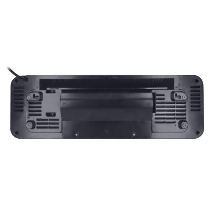 Calefactor cerámico para baño 1000/2000 W/230 V IP22 con control remoto