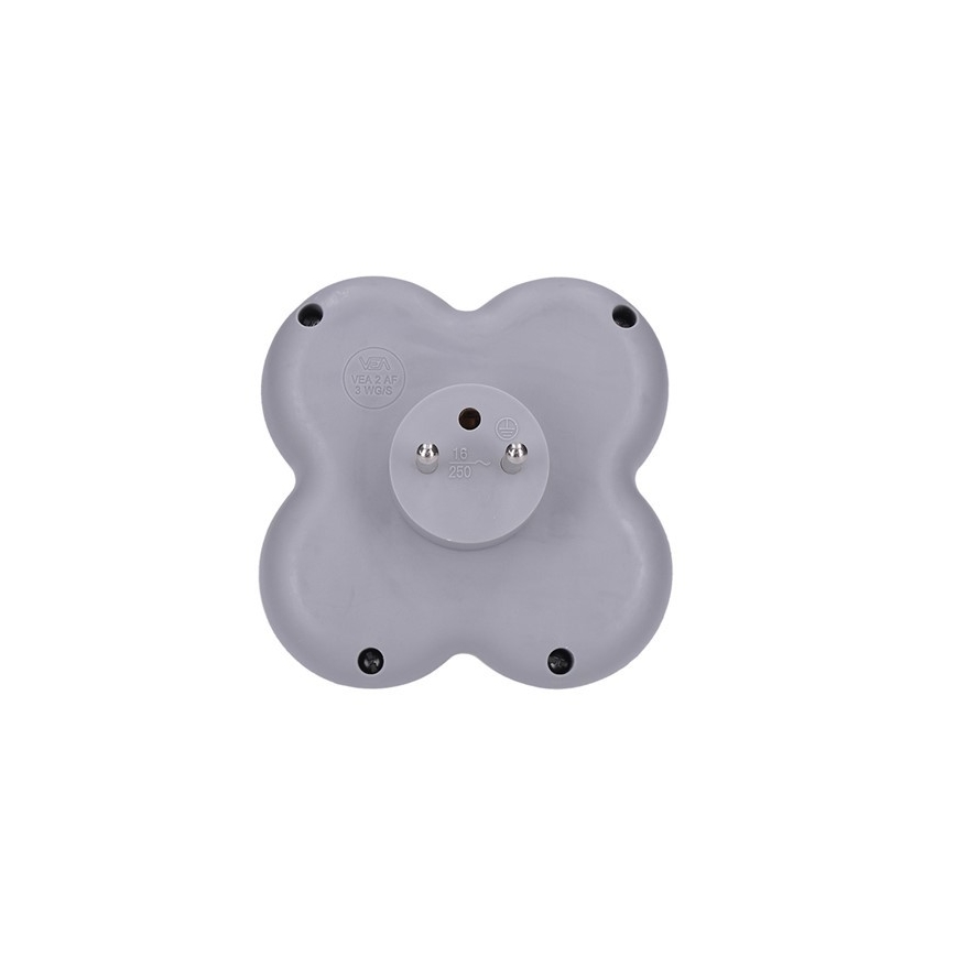 Toma de corriente 3x10A/230V