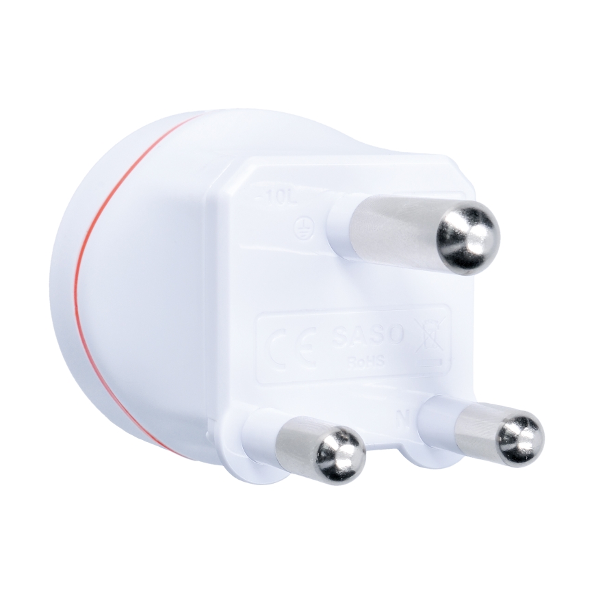 Adaptador de viaje para Sudáfrica, África y Oriente Medio