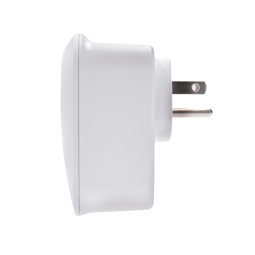 Adaptador de viaje para EE. UU. 230 V con 2 puertos USB-A y 1 puerto USB-C