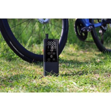 Compresor digital de bolsillo 2000 mAh 5V negro