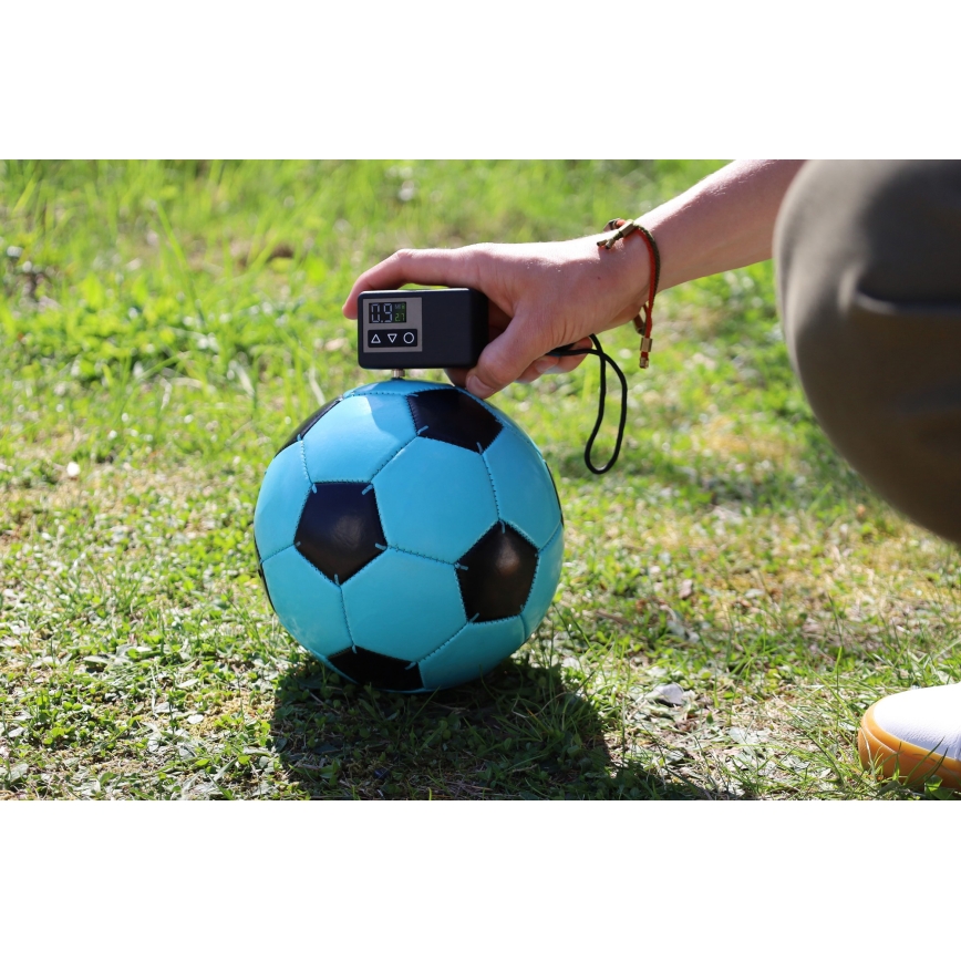 Compresor digital de bolsillo 500 mAh 5V negro