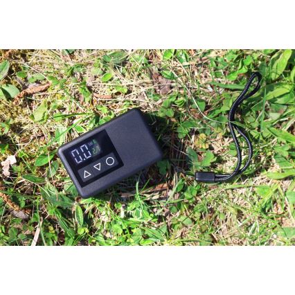 Compresor digital de bolsillo 500 mAh 5V negro