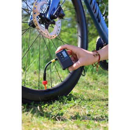 Compresor digital de bolsillo 500 mAh 5V negro