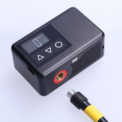 Compresor digital de bolsillo 500 mAh 5V negro