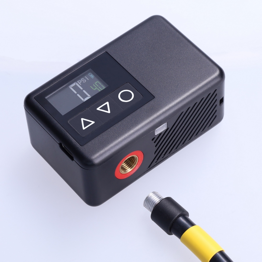 Compresor digital de bolsillo 500 mAh 5V negro