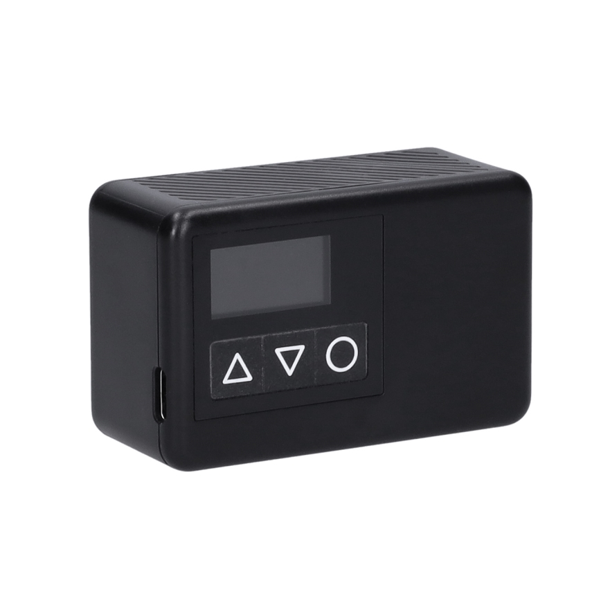 Compresor digital de bolsillo 500 mAh 5V negro