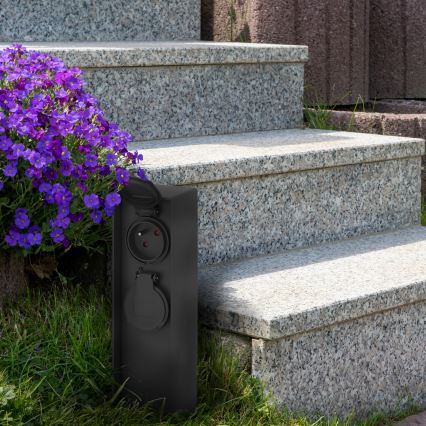 Columna de enchufe exterior 2Z 230V IP44