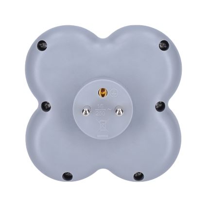 Enchufe con protección contra sobretensión 230V/16A 3Z blanco