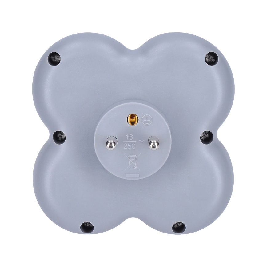 Enchufe con protección contra sobretensión 230V/16A 3Z blanco
