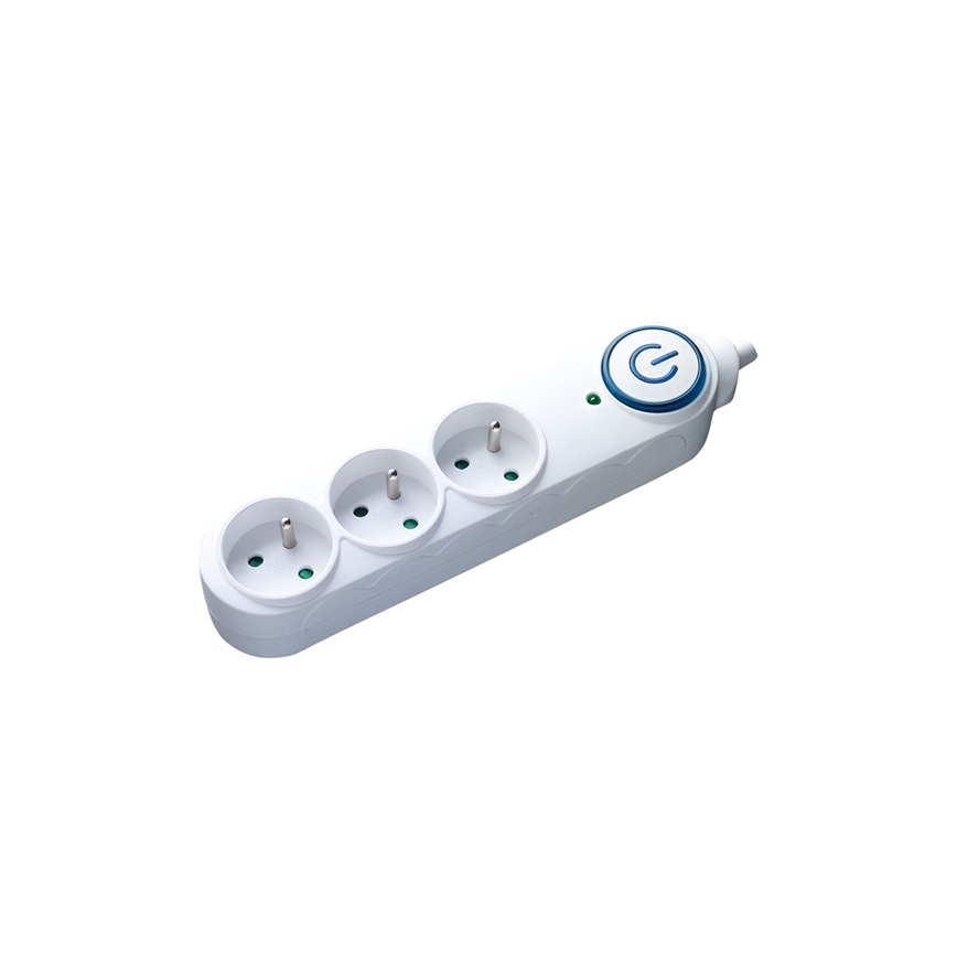 Cable de extensión con interruptor 3G 1,5 m