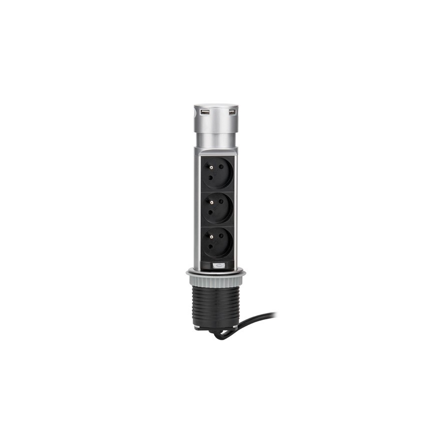 Columna de tomas para mesa 3x230V