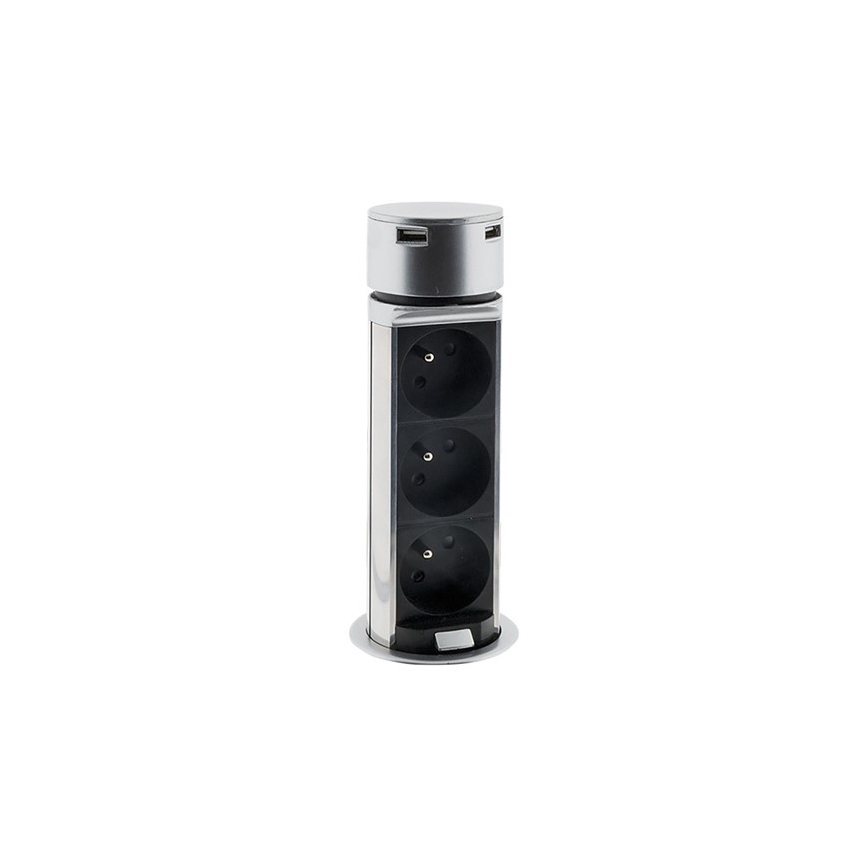 Columna de tomas para mesa 3x230V