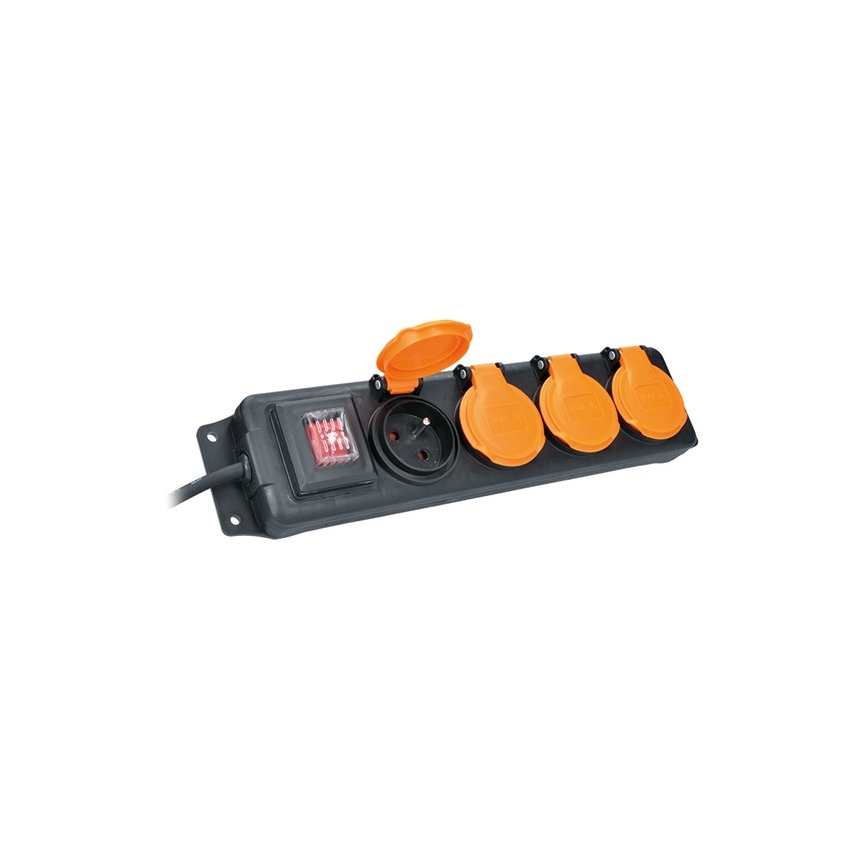 Cable de extensión con interruptor 4Z 3m IP44