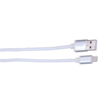 USB cable 2.0 A conector - Lightning conector 1m