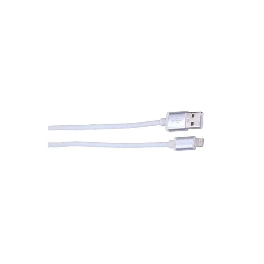 USB cable 2.0 A conector - Lightning conector 1m