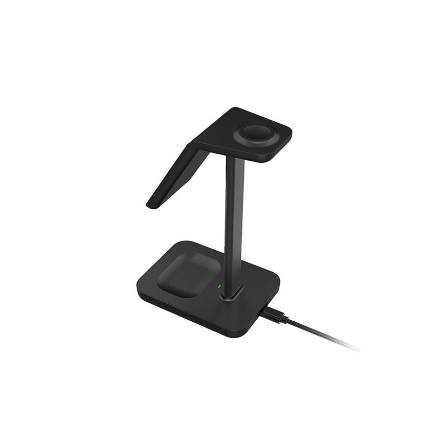 Cargador inalámbrico de sobremesa 3 en 1 23W