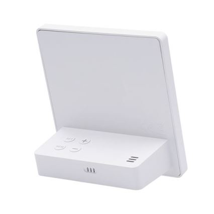 Termómetro digital 5V/2xAAA + 2xAAA blanco