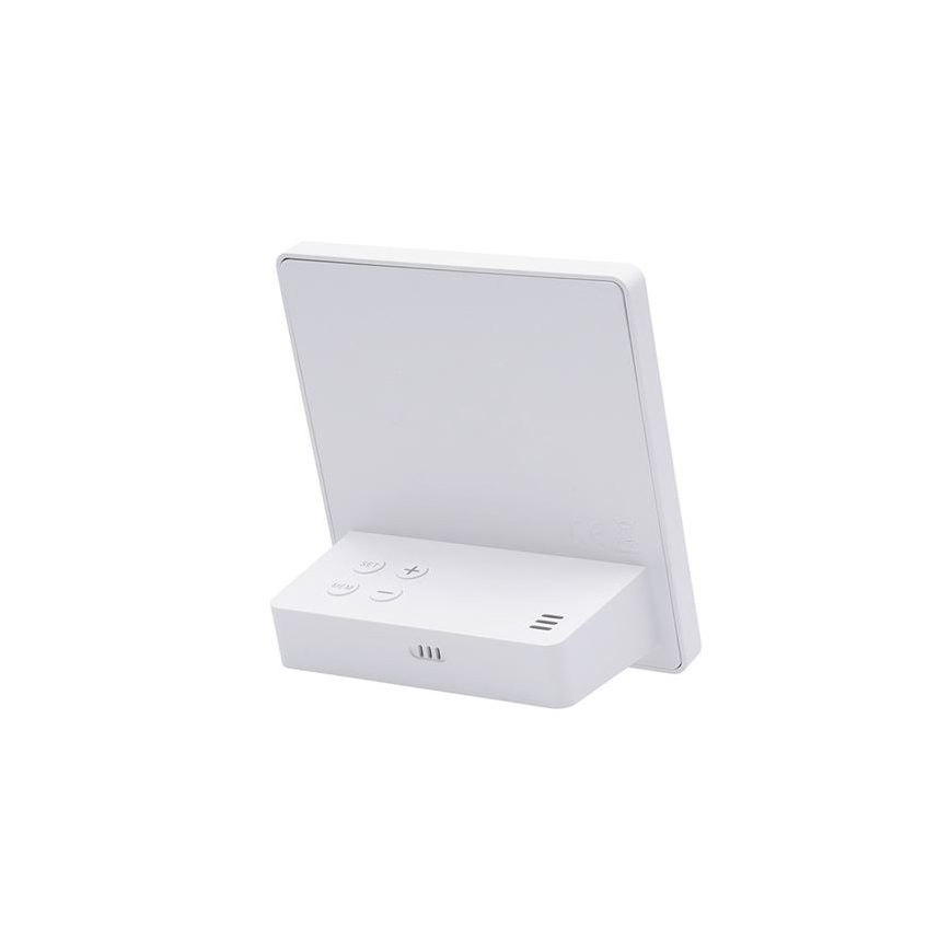 Termómetro digital 5V/2xAAA + 2xAAA blanco