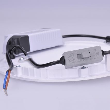 Panel LED 6W 230V 3000/4000/6000K 12x12 cm blanco