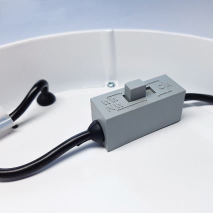 Plafón LED 12W/230V, 3000/4000/6000K, 17x17 cm, blanco