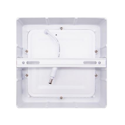 Plafón LED 12W/230V, 3000/4000/6000K, 17x17 cm, blanco
