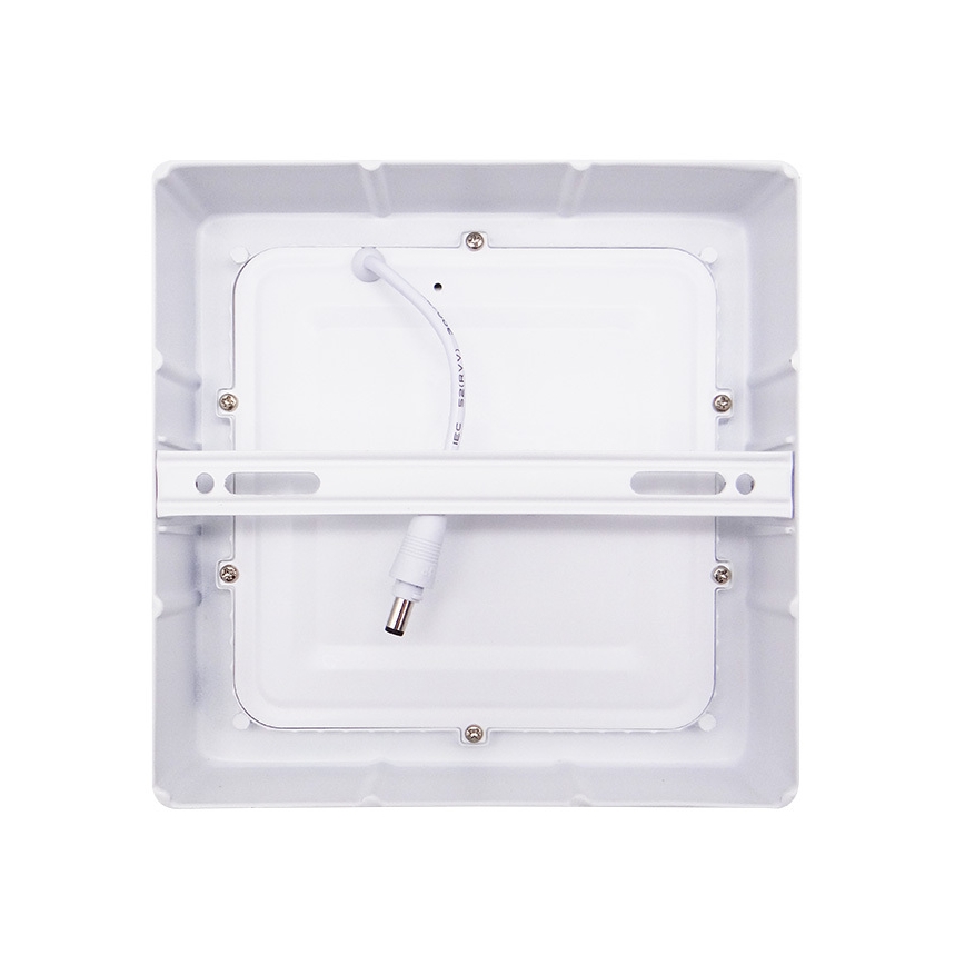 Plafón LED 12W/230V, 3000/4000/6000K, 17x17 cm, blanco