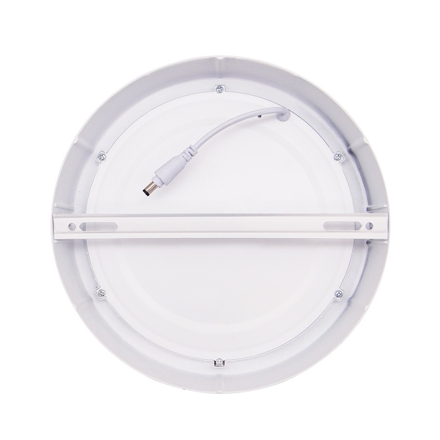 Plafón LED de techo 18W/230V 3000/4000/6000K Ø 22,5 cm, blanco