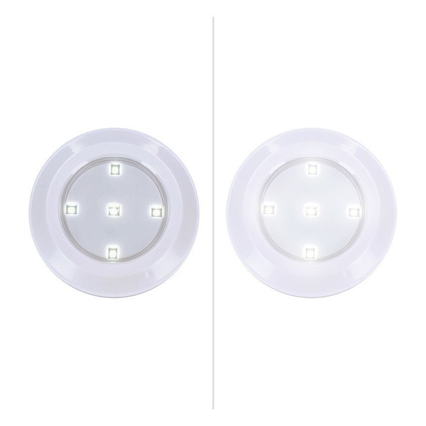 SET 3x Iluminación LED regulable con mando a distancia LED/3xAAA