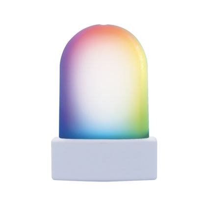 Lámpara de orientación LED RGB con sensor crepuscular para enchufe LED/0,5W/230V