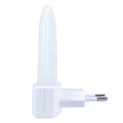 Lámpara de orientación LED RGB con sensor crepuscular para enchufe LED/0,5W/230V