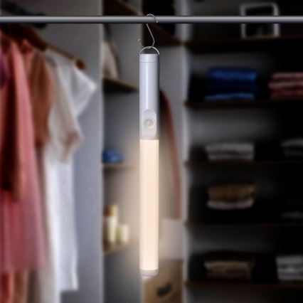 LED Iluminación para muebles recargable con sensor LED/2,5W/3,7V 3000K 1800mAh