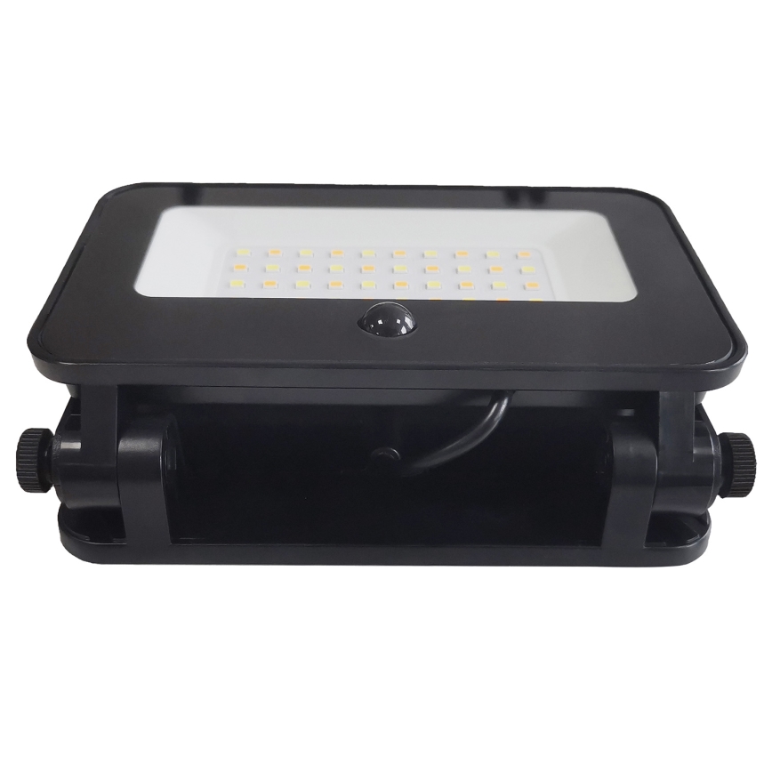 LED Proyector solar regulable con sensor de movimiento y crepuscular LED/6W/3,7V 2200 mAh 3000/4000/6500K IP65