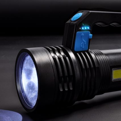 Linterna recargable LED LED/6W/800 mAh 3,7V IP44