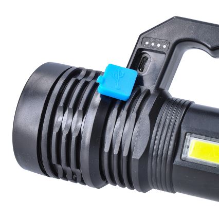 Linterna recargable LED LED/6W/800 mAh 3,7V IP44