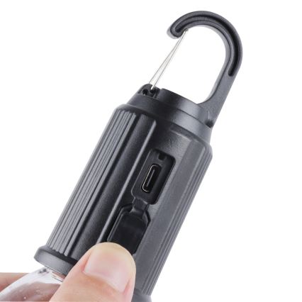 Linterna LED para camping, 3,7 V, 400 mAh, IP44