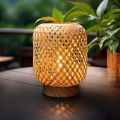 Solight WO3107 - Lámpara de mesa decorativa LED BOHO LED/2xAAA ratán