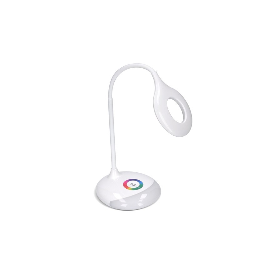 Lámpara LED RGB de mesa regulable recargable LED/5W/5V