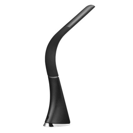 Lámpara LED de mesa regulable con display LED/6W/230V negra