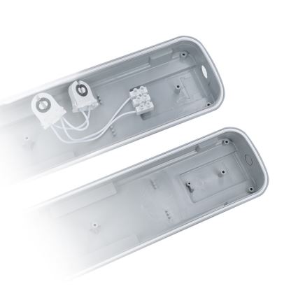 Lámpara fluorescente de alta resistencia 2xG13/18W/230V IP65