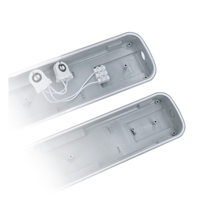 Lámpara fluorescente de alta resistencia 2xG13/18W/230V IP65