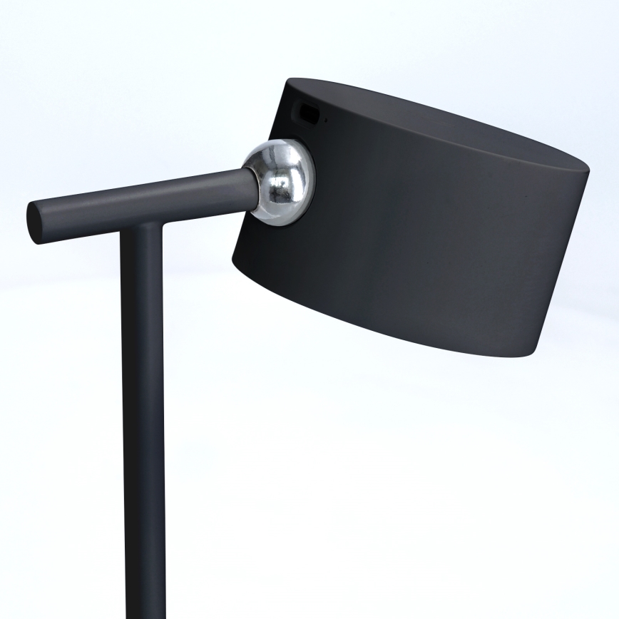 Solight WO68-B - Lámpara LED regulable y recargable 3en1 LED/4W/2000 mAh 3000/4000/6500K negro