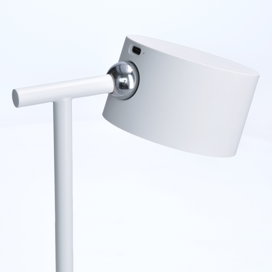 Lámpara LED táctil regulable recargable 3 en 1 LED/4W/2000 mAh 3000/4000/6500K blanca