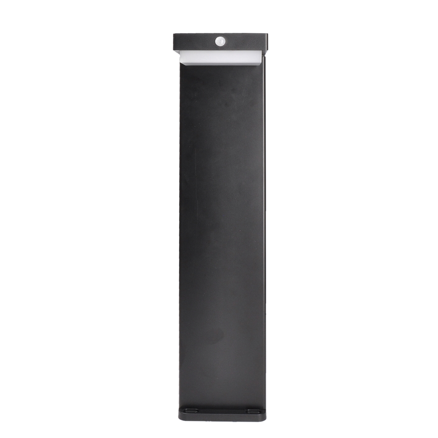Lámpara solar LED con sensor de movimiento y crepuscular PALERMO LED/5W/5V 2000 mAh IP54 negro