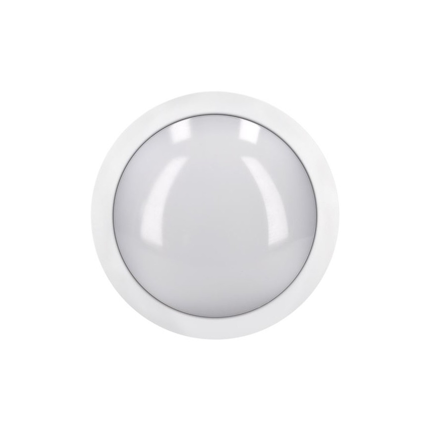Plafón LED de exterior SIENA LED/13W/230V IP54 diá. 17 cm blanco