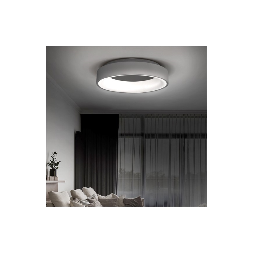 Lámpara de techo LED regulable TREVISO LED/48W/230V + mando a distancia