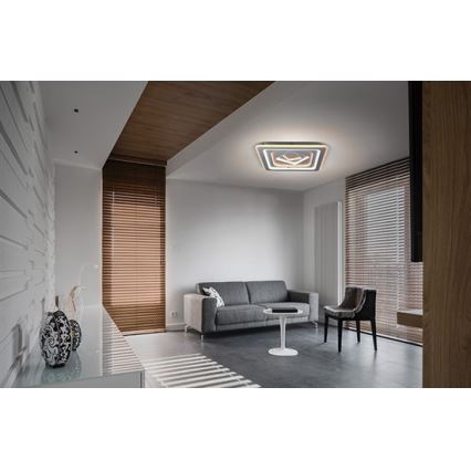 Lámpara de techo LED regulable TREVISO LED/48W/230V + mando a distancia