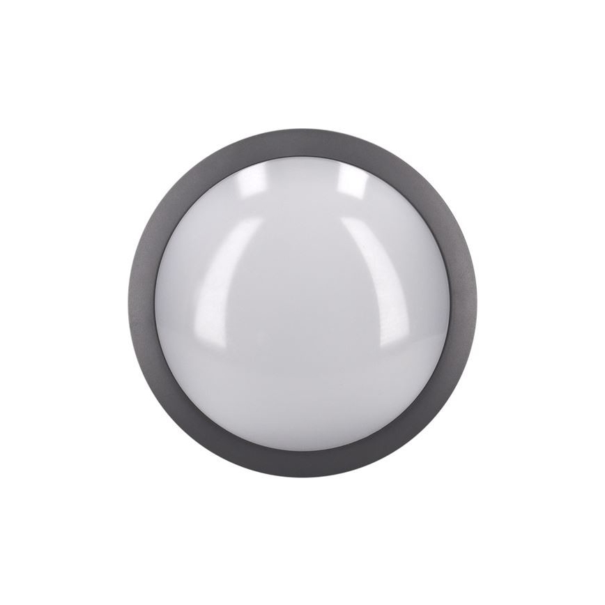 Plafón LED de exterior con sensor SIENA LED/20W/230V 4000K diá. 23 cm IP54