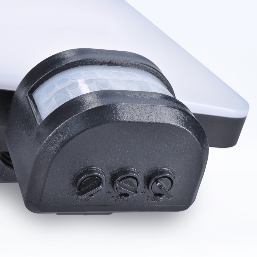 Foco solar LED con sensor de movimiento LED/11W/3,7V 4400mAh 3000K/4000K/6500K IP54