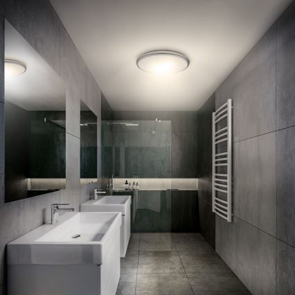 Lámpara de techo LED para baño LED/24W/230V 3000/4000/6500K IP54